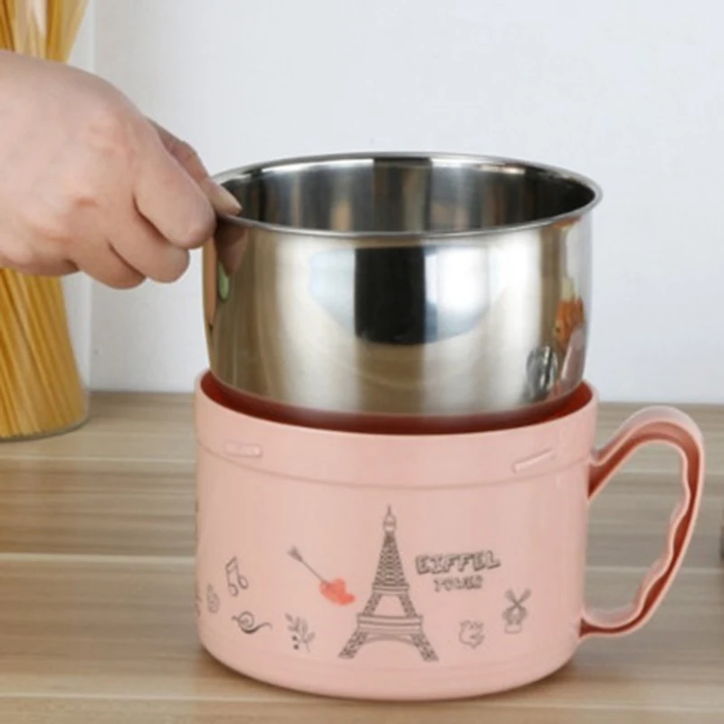 304 нержавеющая сталь милый портативный западный стиль Ланчбокс герметичная