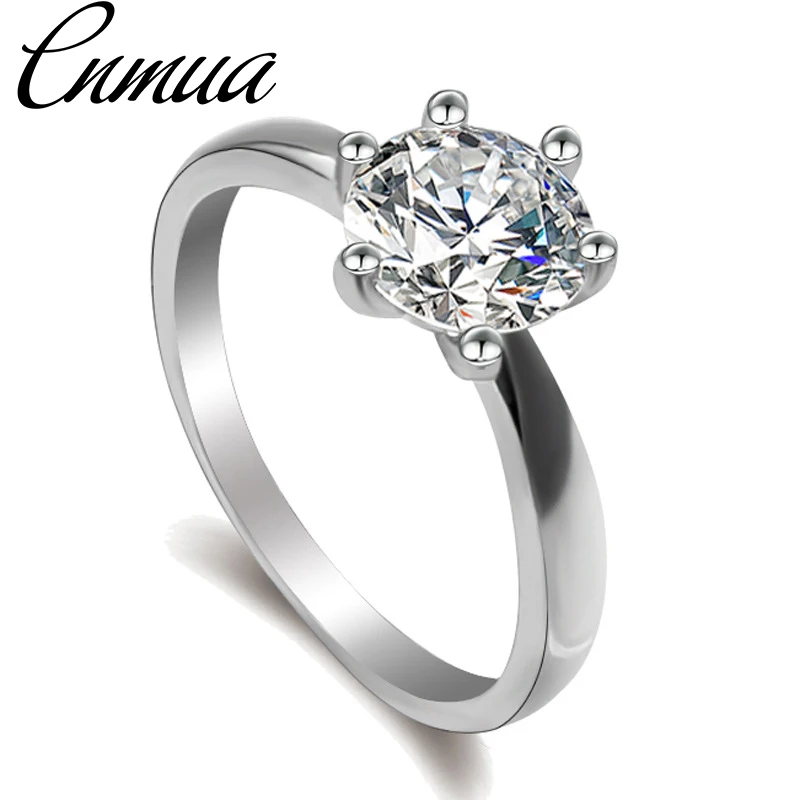 Европейские и американские роскошные классические обручальные кольца с шестью