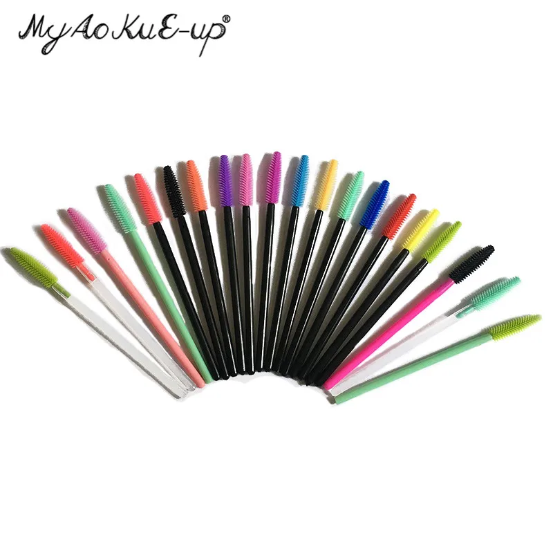 Кисти для макияжа и ресниц одноразовые 200 шт./лот|mascara brush|eyelash brushbrush for |