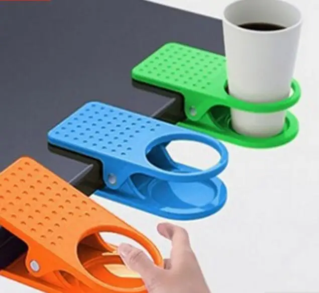 2016 Новинка Офис напиток Пластик чашки Кофе Настольный держатель зажим подставка