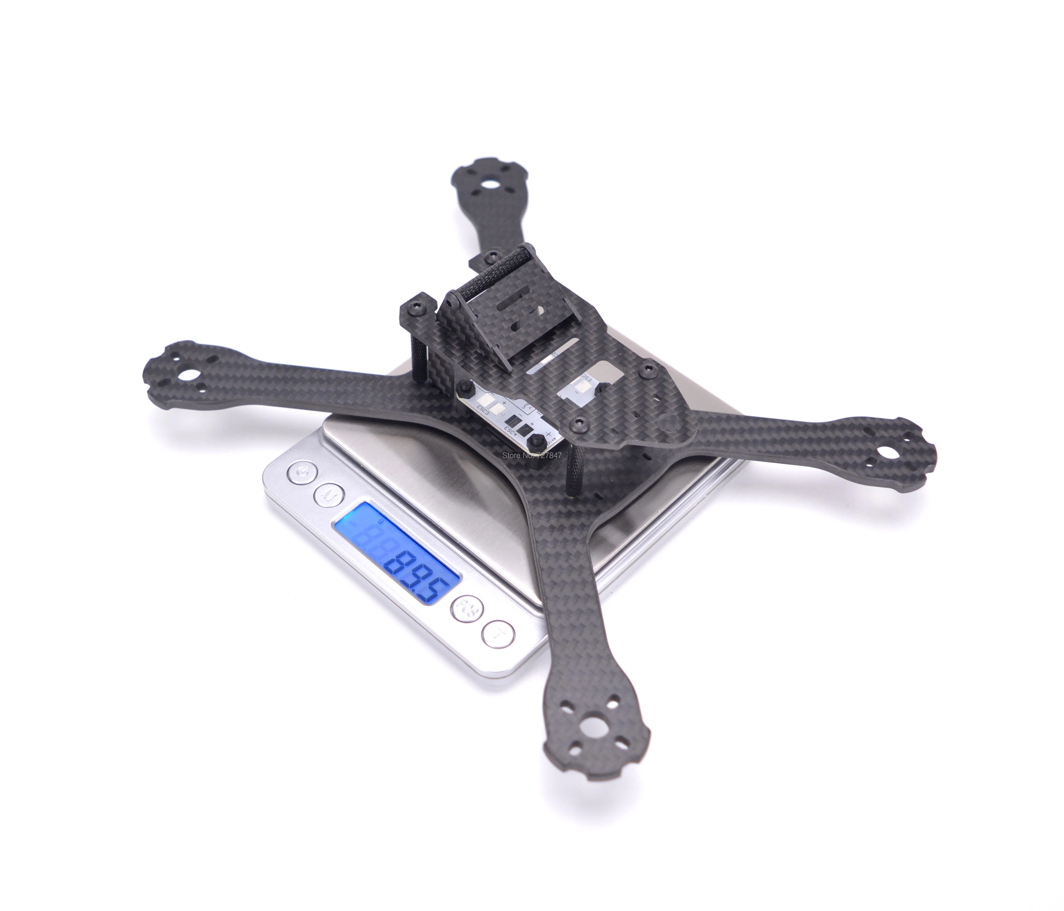 Новейший DIY Мини Дрон FPV QAV XS 222 мм гоночный Квадрокоптер с 4 дужками для X 210 чистого