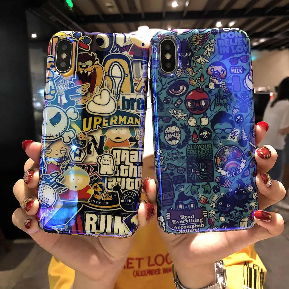 Силиконовый чехол для телефона iPhone 6 6S 7 8 плюс Чехол ТПУ принципиально X XS XR MAX
