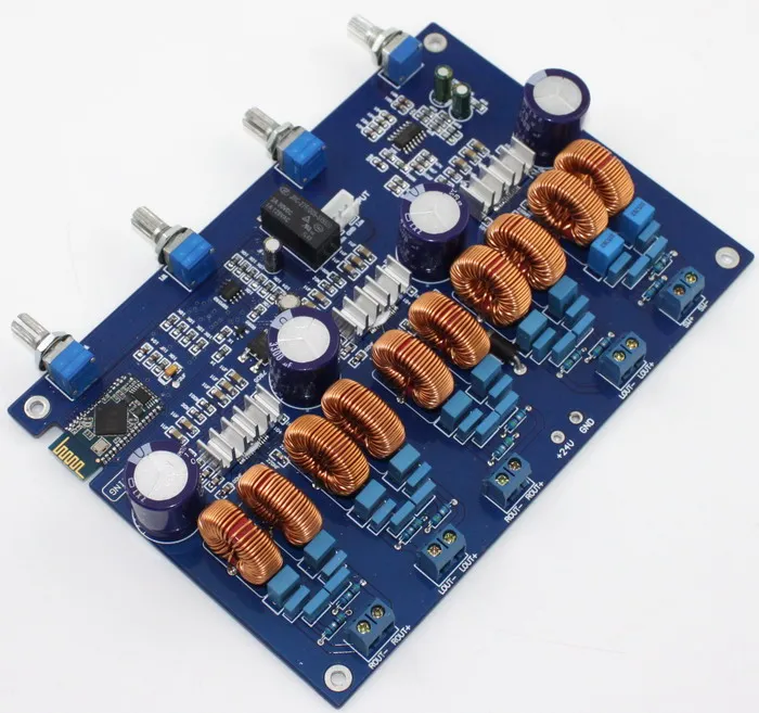Плата усилителя класса D 2 А 4 1 канала TPA3116 Bluetooth (50 Вт * + 100 Вт) | Электроника