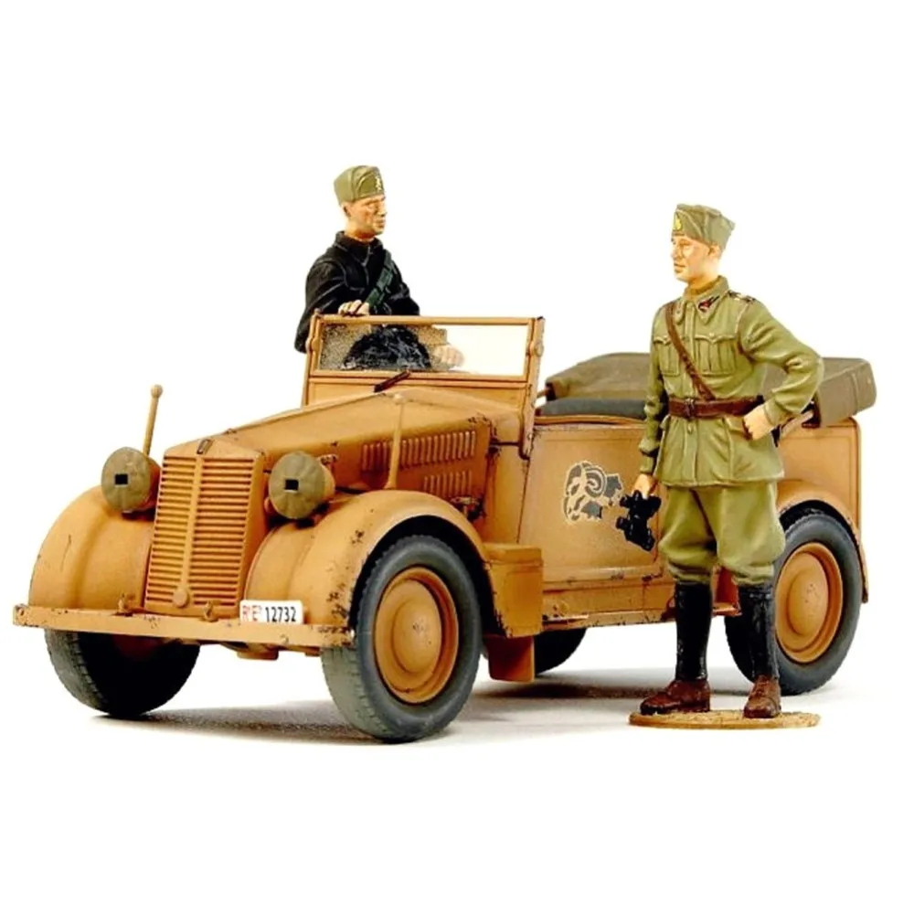Tamiya 37014 1/35 итальянская немецкая 508 см направляющая машина хобби Военная сборка
