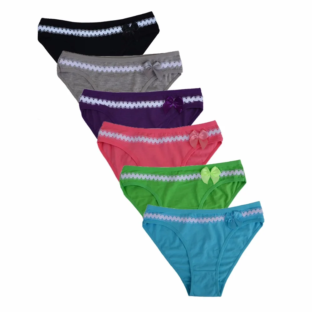 Для женщин нижнее бельё для девочек дамы хлопок пикантные трусики милая лента