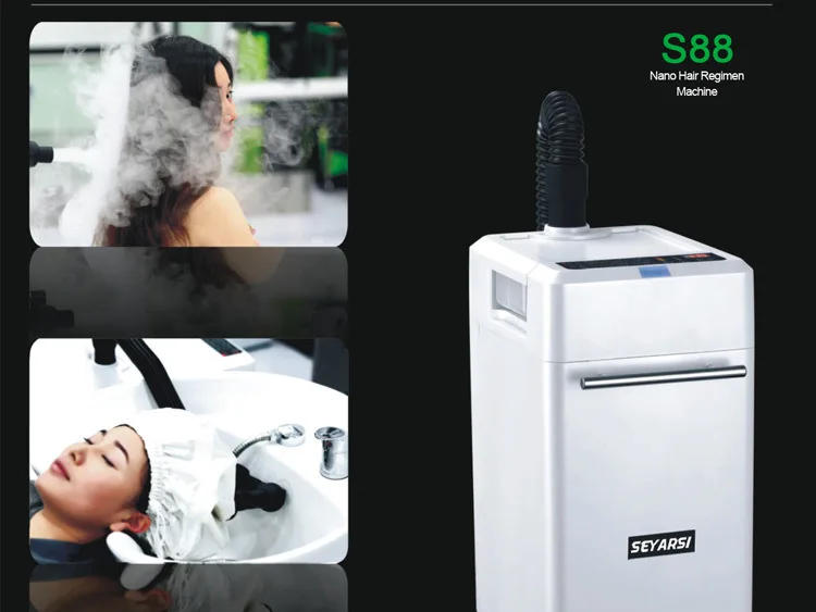 Парикмахерская машина для ухода за волосами S88 темно серая|hair steamer machine|machine hairmachine