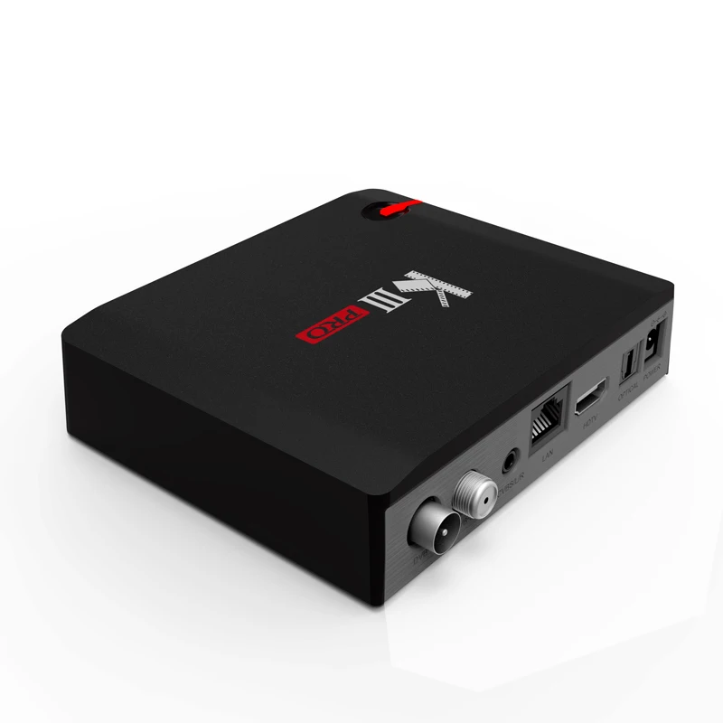 MECOOL KIII PRO S2 + T2 DVB Android tv Box Amlogic S912 Восьмиядерный 3G 16G 4K Bluetooth 4 0 2 4G/5G WiFi медиаплеер