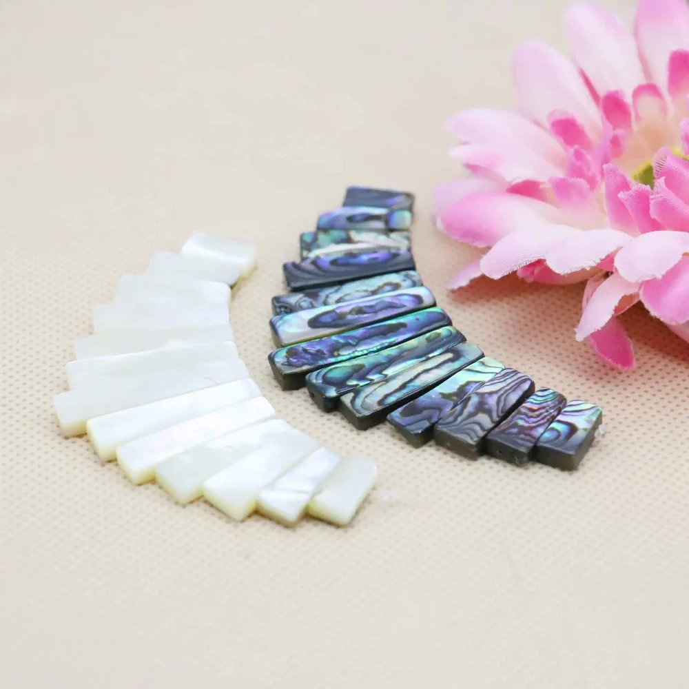 Короткое ожерелье с лестницей 13 частей подвеска из белого натурального морского