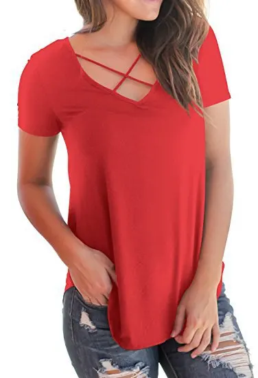 10 видов цветов Женская футболка с коротким рукавом Повседневная Свободная v