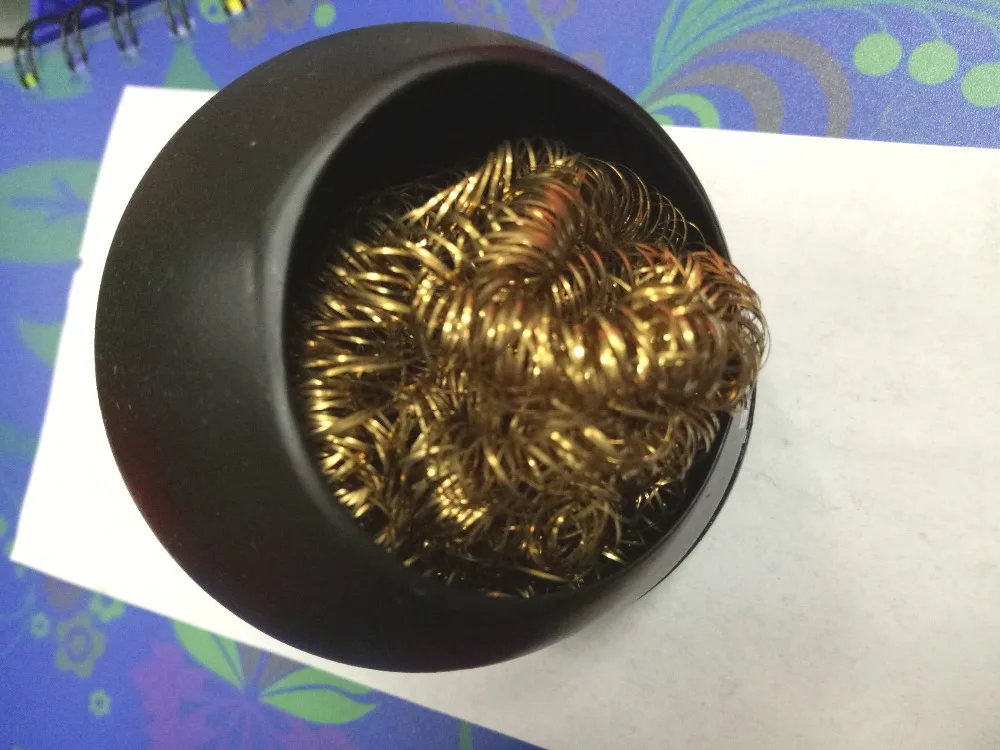 Набор для чистки наконечников паяльника комплект 1 шт. любых чистящих насадок из