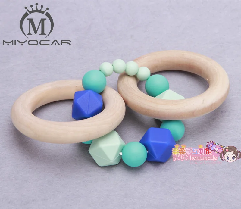 Силиконовые кольца прорезыватели бусины-прорезыватели силиконовые бусины