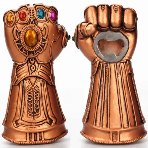 Креативная многофункциональная перчатка с крагами Infinity Thanos открывалка для