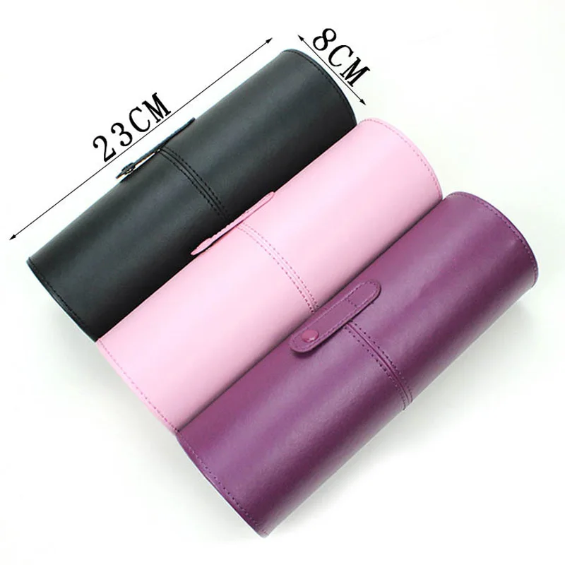 Большой пустой Портативный Макияж Кисточки круглая ручка держатель