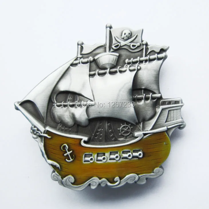 Пиратский корабль лодка ремень пряжка|belts belt buckles|buckles bucklespirate buckle |