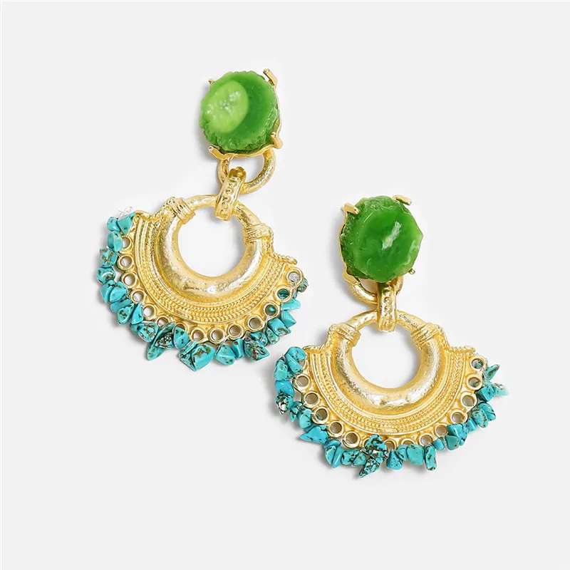 Fashion Earrings 18 17 км большие золотые ZA Висячие серьги для женщин девушка кристалл оболочки имитация жемчуга висячие серьги модные свадебные украшения - Окраска металла: Fashion Earrings 18