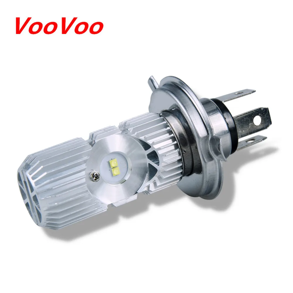VooVoo H4 светодиодная фара мотоцикла лампы 1400LM 6000K 20W HS1 LED мото фар Lighting Electric