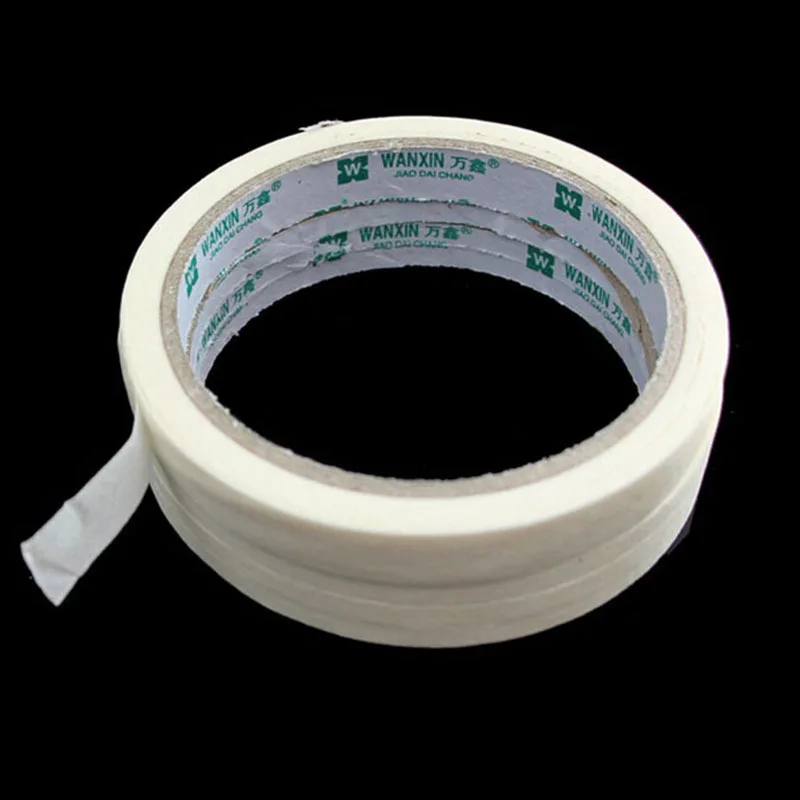 Клейкая лента в рулонах 1 шт. полосатая наклейка см x для дизайна ногтей белые