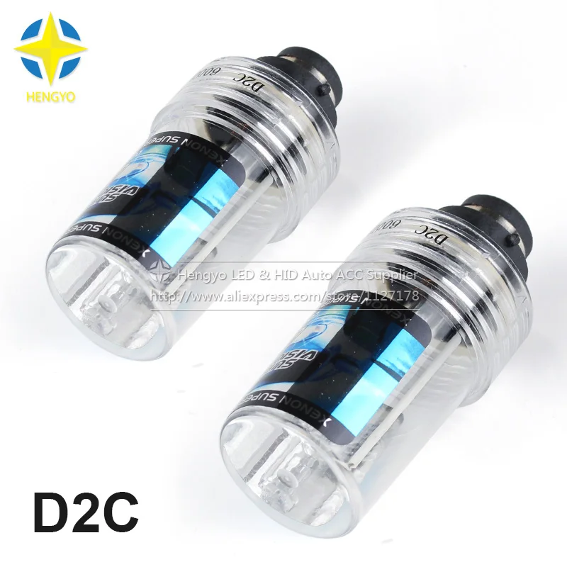 2 шт. стайлинга автомобилей 2 шт. 35 Вт D2S/D2C Xenon автомобилей замена HID Белый свет фар лампы накаливания