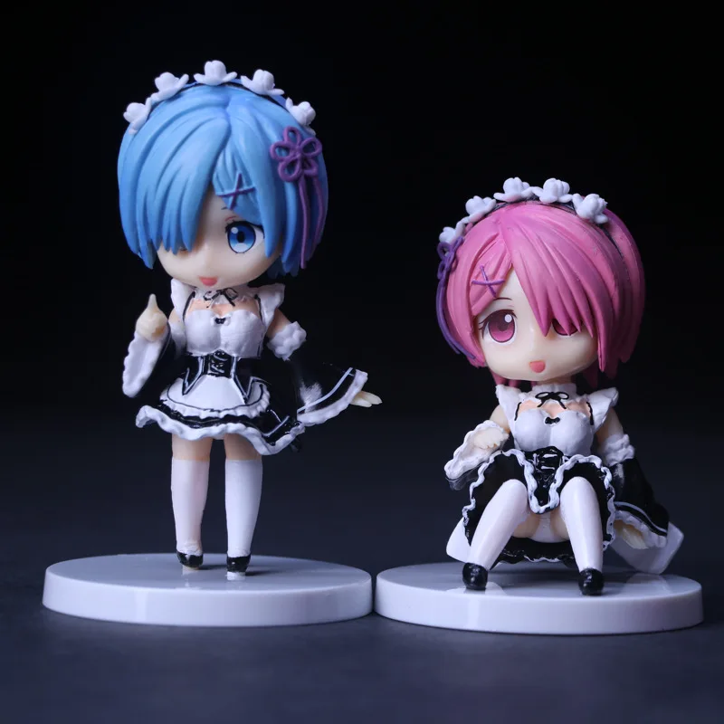 Аниме Re: жизнь в другом мире от zero Rem Ram Сексуальная ПВХ фигурка Коллекционная