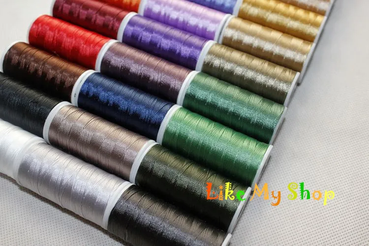 Набор вязаных нитей из полиэстера 33 цвета размер 30|polyester filament yarn|polyester yarnpolyester crochet