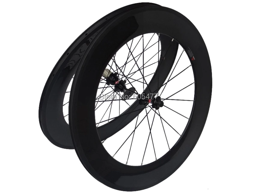 Совершенно новый-полностью углеродный глянцевый клинчерный обод колесная пара