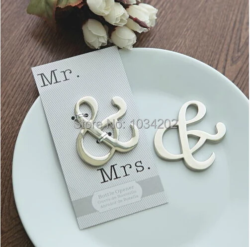 

200 шт./лот + уникальный дизайн «Mr. & Открывалка для винных бутылок Mrs."с серебристой отделкой, цвет сувенир на свадебную вечеринку, подарок + бесплатная доставка