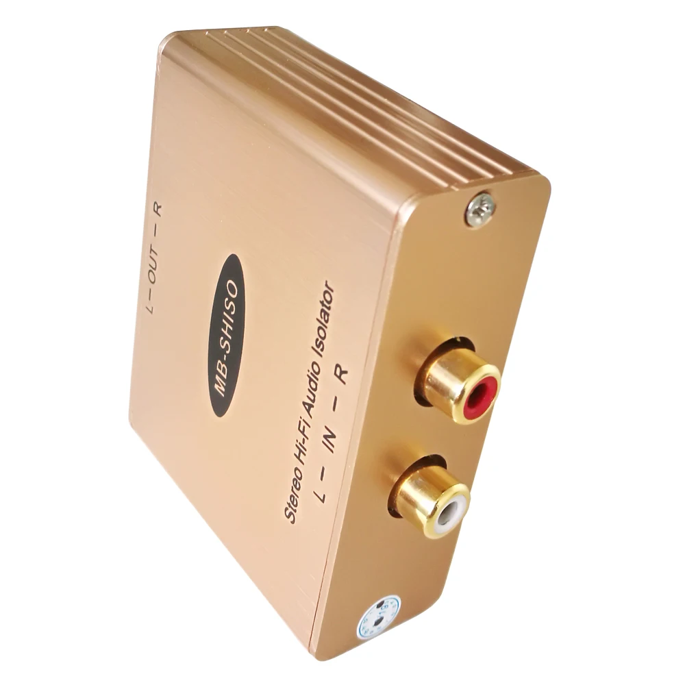 Стерео RCA аудио Hum Eliminator Stero Line аудио Buzz Eliminator 2-CH Hi-Fi аудио шумоизолятор