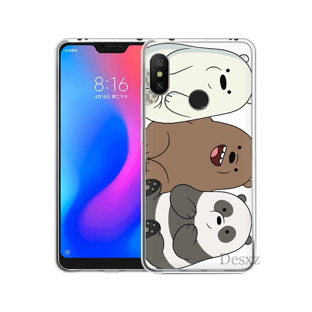 Мультяшный чехол для Xiaomi Mi 6 8 Lite SE A1 A2 5X 6X Mix 2S F1 9 9se MAX 3 | Мобильные телефоны и