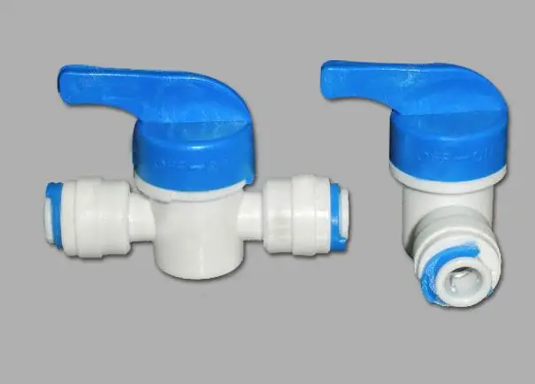 

Water Filter Parts ball valve 1/4" quick joint fittings