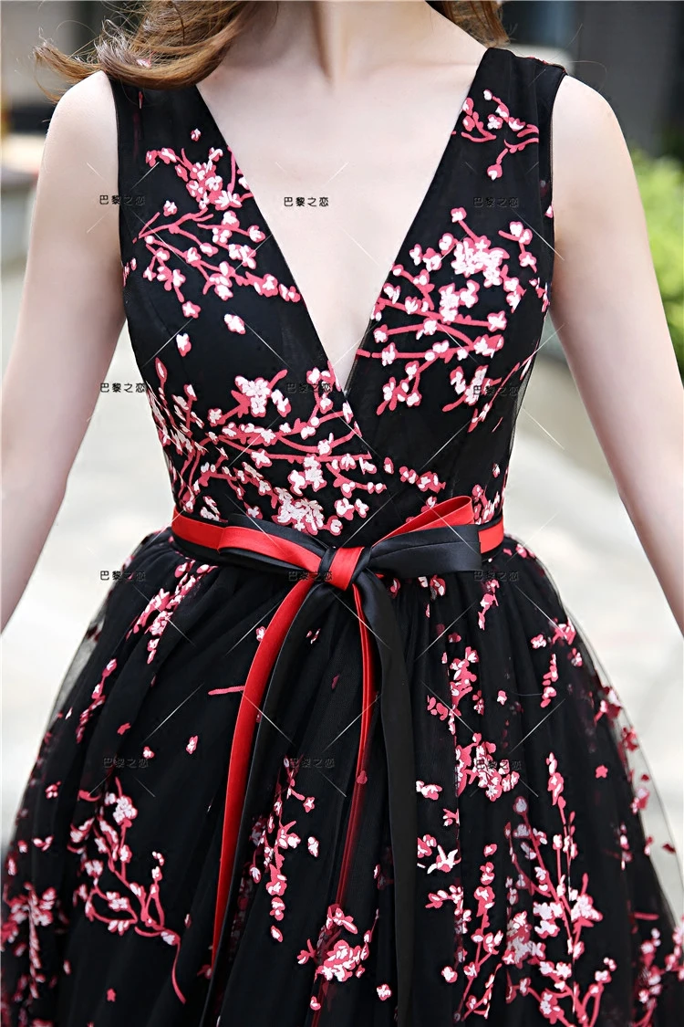 Бальное платье для мамы и дочки с цветами|Сочетающаяся одежда семьи| |