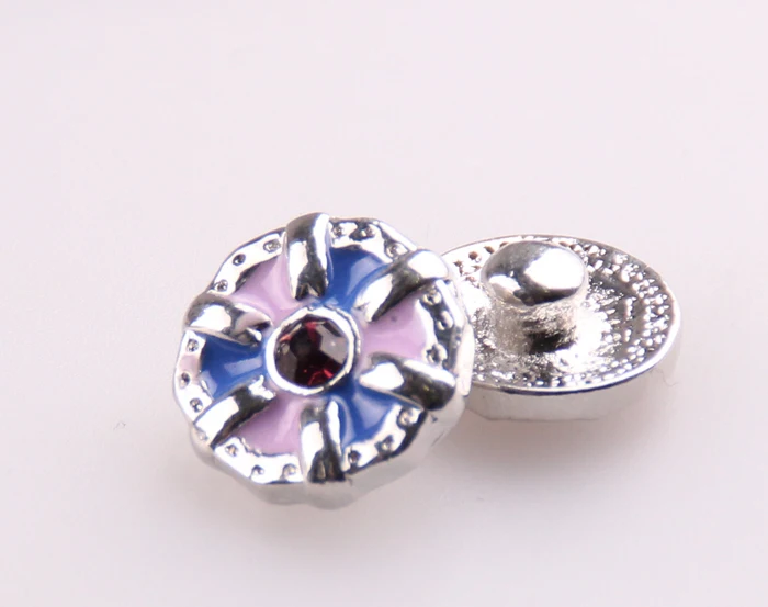 Новое поступление мини 1 2 см фиолетовые Темно-Синие стразы из смолы