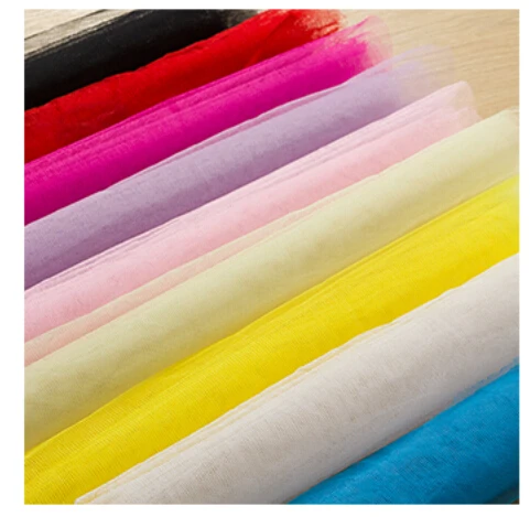 40 м/лот 165 см Широкий Мягкий сетчатый тюль ткань тонкая сетка темно-телесный