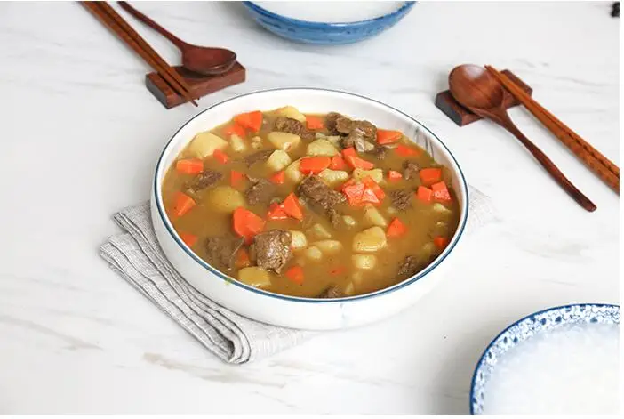 Керамическая тарелка в форме чаши с имитацией мрамора|soup dishes|plate traydish tray |
