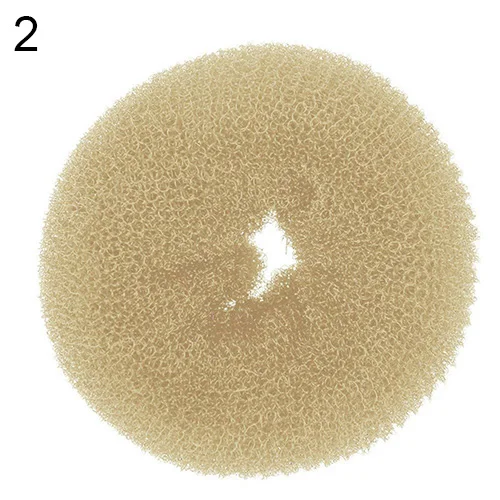 Новинка 3 шт. бежевый волшебный светлый пончик Кольцо для волос булочка