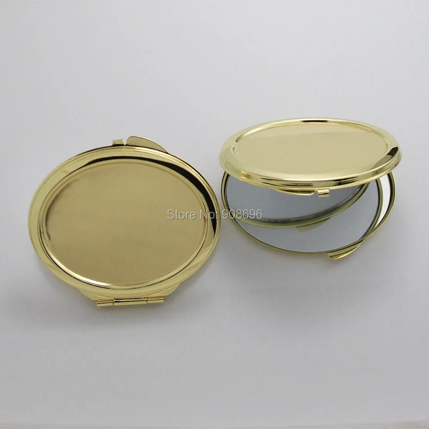 10 шт. пустые овальные компактные зеркала для макияжа|compact mirror diy|compact mirrormirror diy |