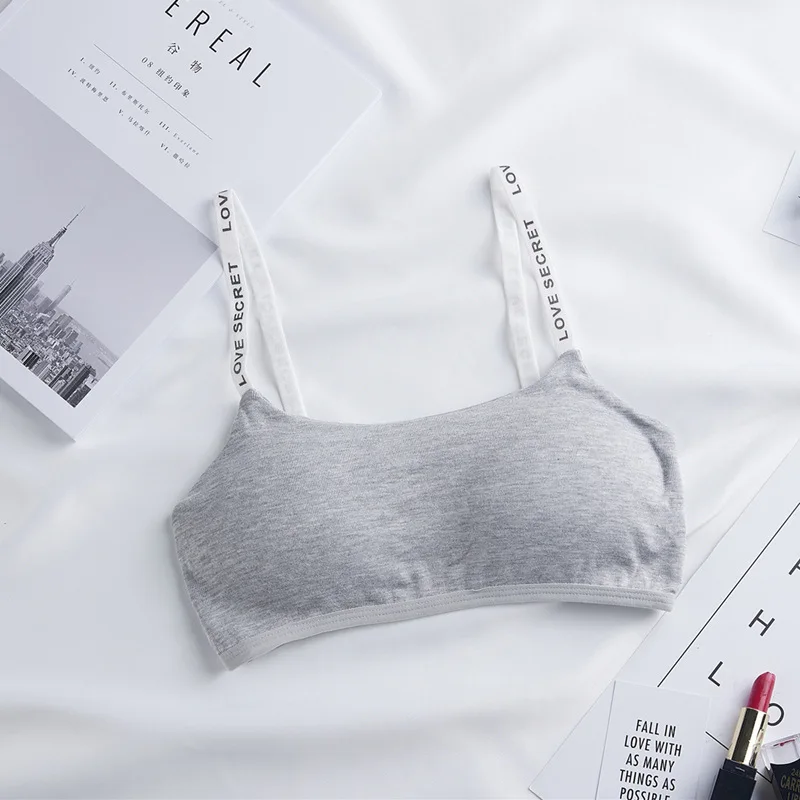 Серый Women's No Rim комфортное нижнее белье бесшовные нитки Фитнес Бюстгальтер с буквами тренажерный зал фитнес накладные чашки для груди бюстгальтер - Цвет: Серый