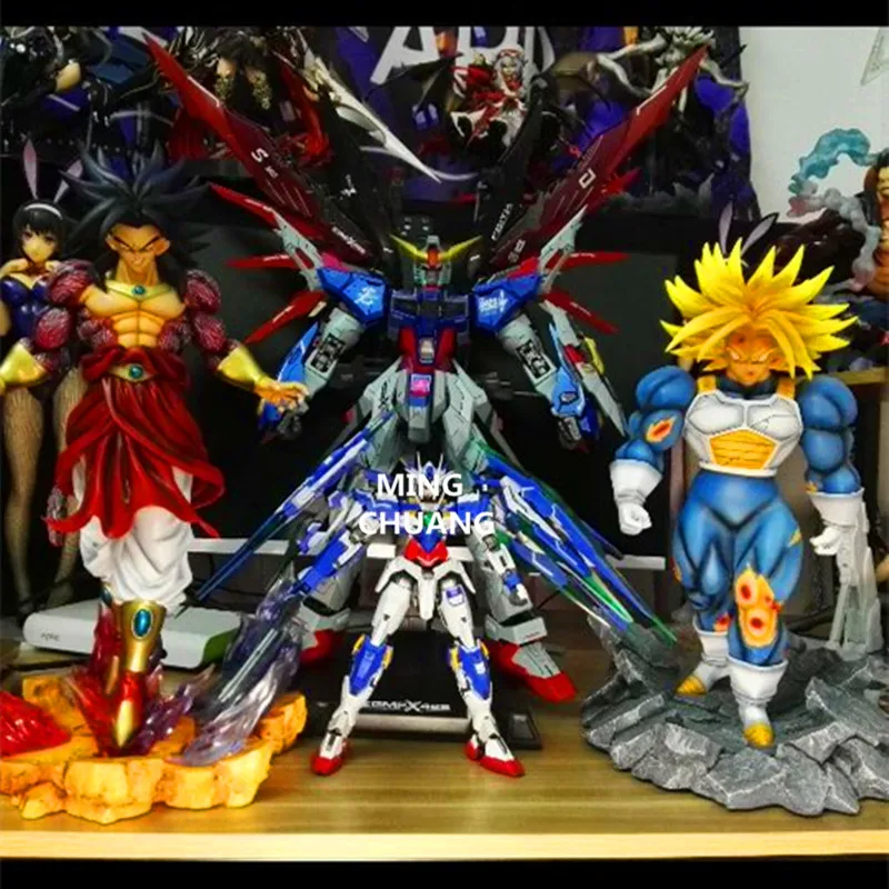 Фигурки Dragon Ball статуя Супер Saiyan Torankusu бюст GK Gohan и лучший друг Готен резиновая фигурка героя Коллекционная модель игрушки