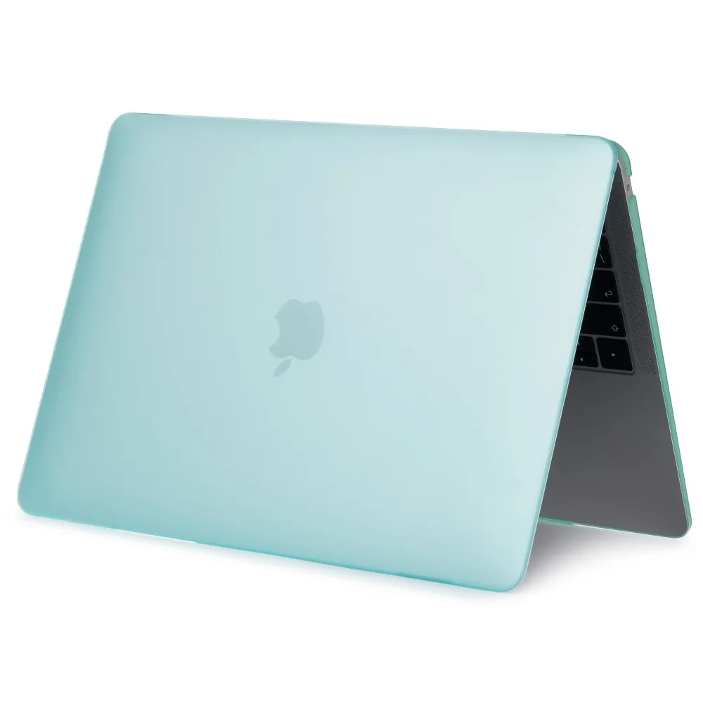 Матовый прорезиненный жесткий чехол + для клавиатуры только выпуска 2018 Apple Macbook 13