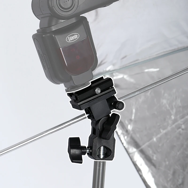 Держатель для вспышки Тип B кронштейн может быть фиксирован светоотражающий Зонт