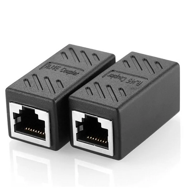 6 шт. RJ45 Cat7/Cat6/Cat5 Разъем Муфта для расширения широкополосной сети Ethernet LAN кабель