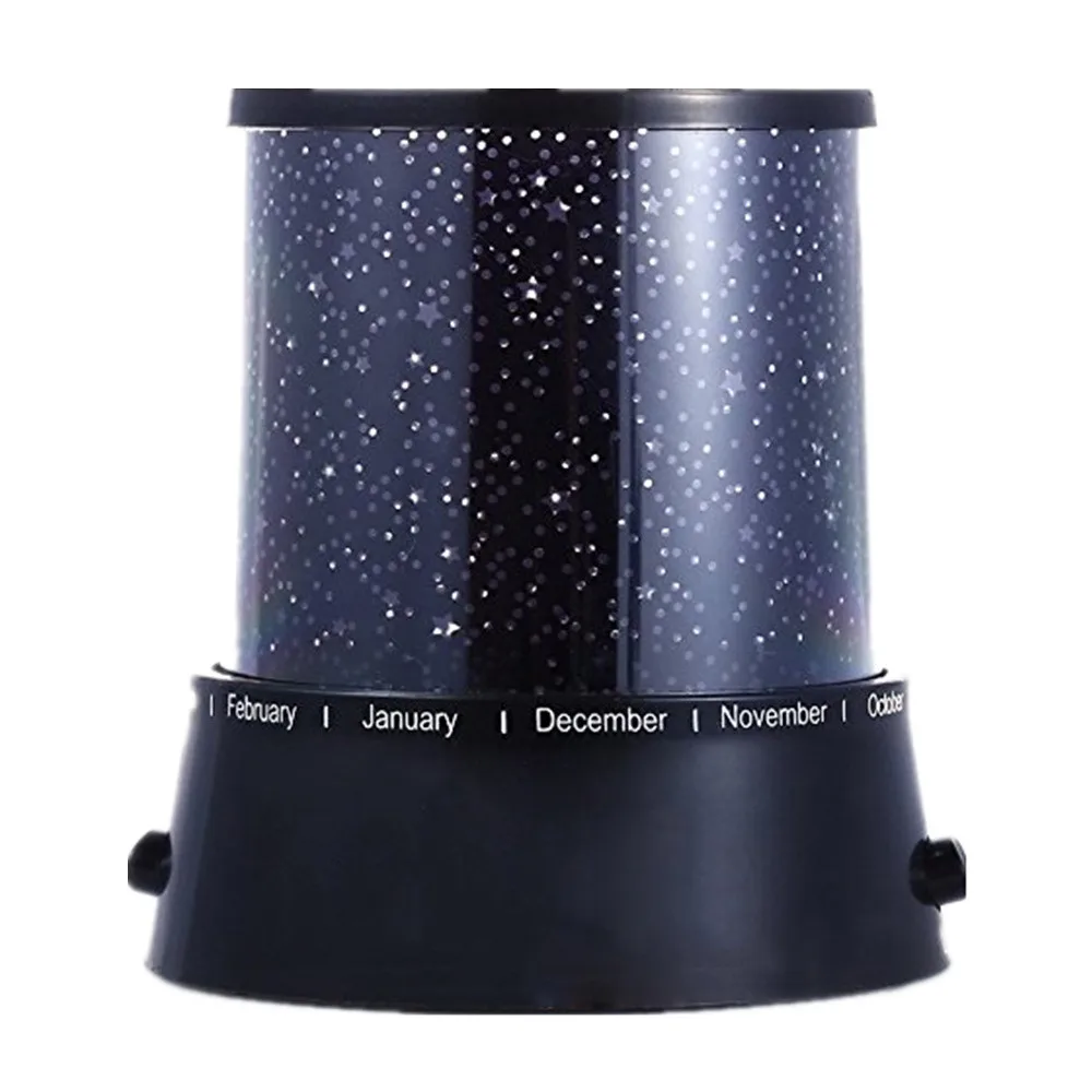 Новый 2018 Модные светодиодный ночной Светильник для детей вращающийся Звездный