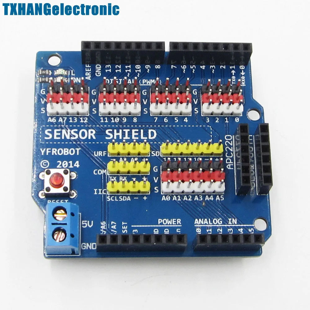 Плата расширения с сенсорным экраном UNO R3 V5.0 Электрический модуль для arduino uno r3|uno