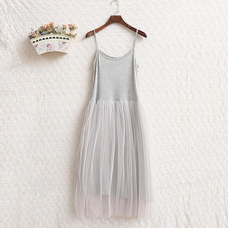2019 Sexy Off Shoulder Summer Women Dress Female Loose Spaghetti Strap Mesh Ladies Party Dresses New Clothing Z427 | Женская одежда