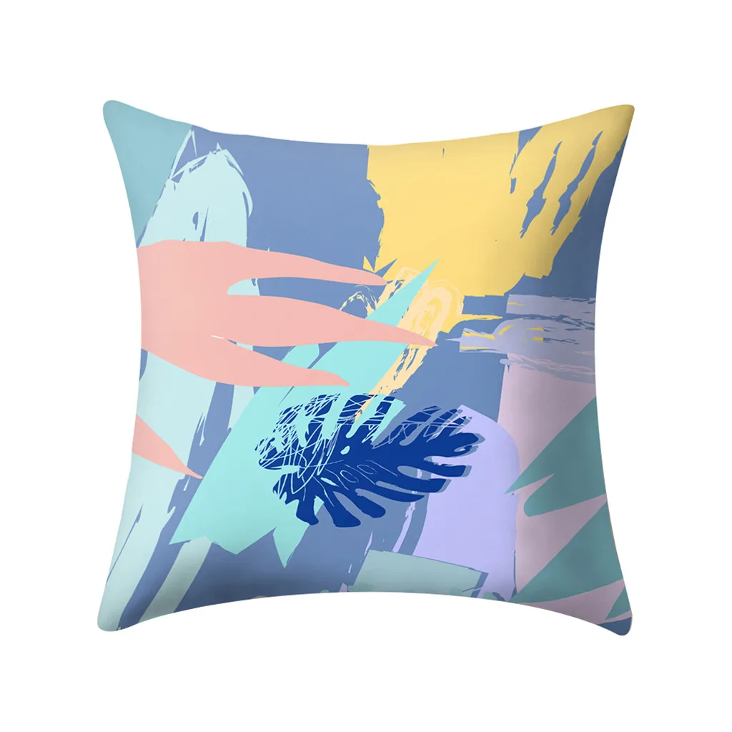 2019 Новый наволочка с геометрическим рисунком талии квадратный 45 см *