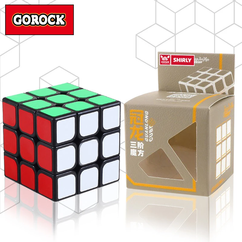 YONGJUN 3x3x3 magico cube Puzzle stickerless Professional competition fidget speed for children educational toys | Игрушки и хобби