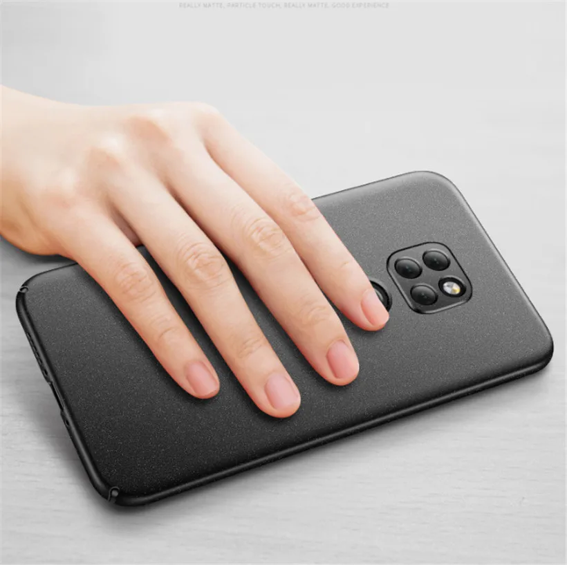 Роскошный Фиолетовый матовый чехол для huawei mate 20 чехол с защитой от отпечатков пальцев Жесткий чехол s для huawei mate 20 Pro mate 20X