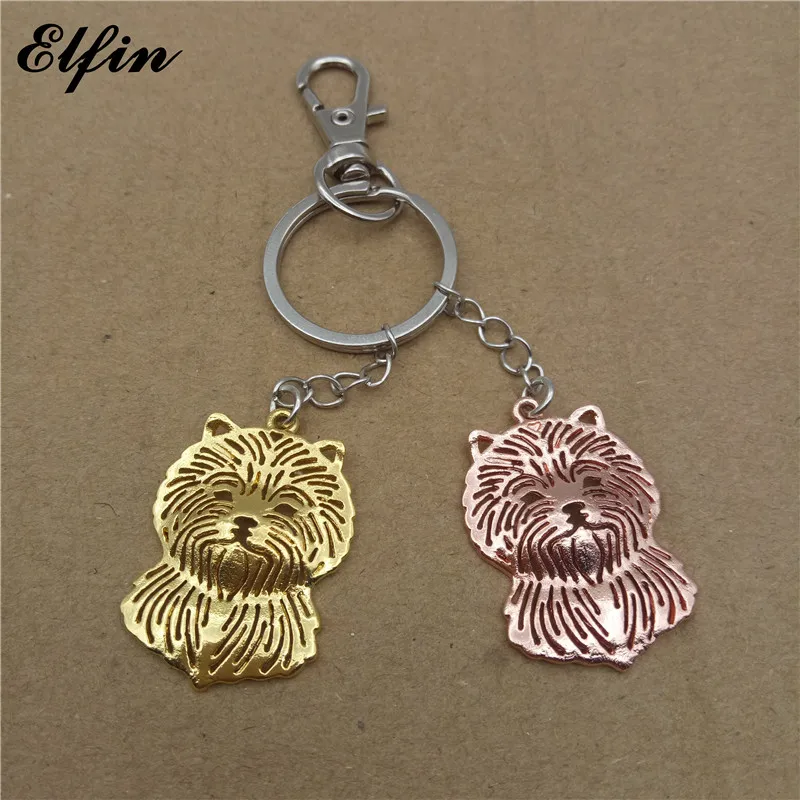 Брелок Elfin модный брелок для ключей с животными собаками|fashion key ring|key ringfashion keychain |
