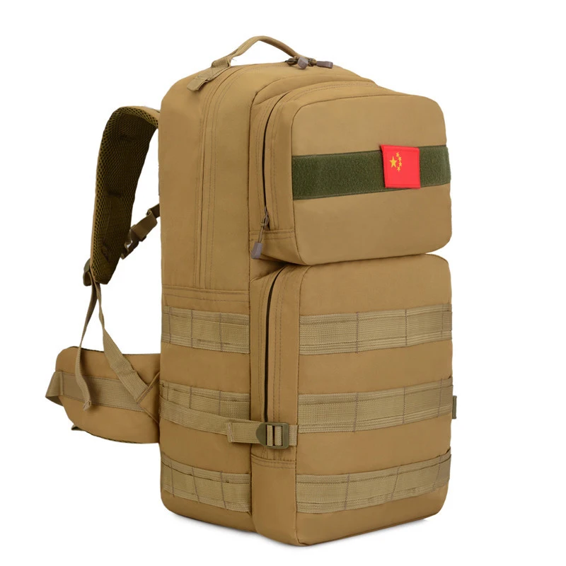 Khaki 50л походный рюкзак тактический рюкзак военный Molle рюкзаки походная уличная сумка Mohila армейские спортивные сумки треккинговые XA660WA - Цвет: Khaki