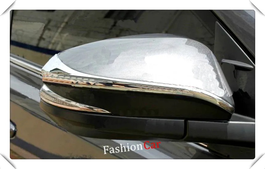 2 шт. хромированные накладки на боковые зеркала заднего вида для Toyota Harrier Turbo XU60 2013