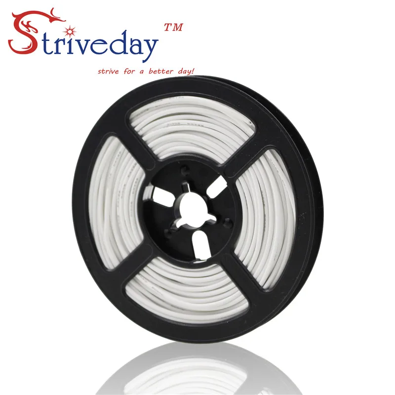 

100 meters/roll 328 ft 28AWG Flexible Rubber Silicone Wire Tinned copper line DIY Electronic cable 10 colors to choose from